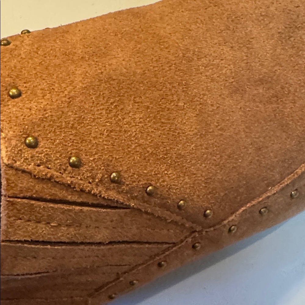 Crown Vintage Women’s Pecan Cow Suede Shoe Boots - Picture 10 of 16